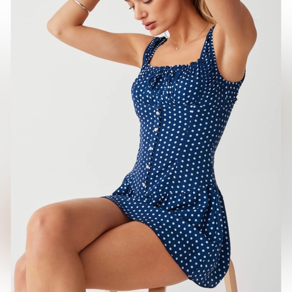 Christa Ruffle Mini Dress - Picture 7 of 7